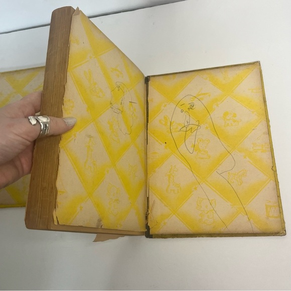 big big story book hard cover 1938 whitman publishing collect crafts repurpose - Picture 7 of 12